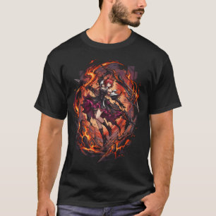 Camiseta Arknights Endfield Laevatein Mente Iluminada Crim
