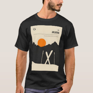 Camiseta Arlberg Austria Tyrol Tirol Tirol Skowboard Travel