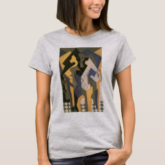 Camiseta Arlequín en una mesa de Juan Gris, Cubismo vintage