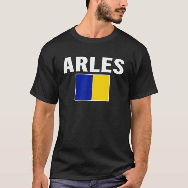 Camiseta Arles Flag National France pride (Anverso)