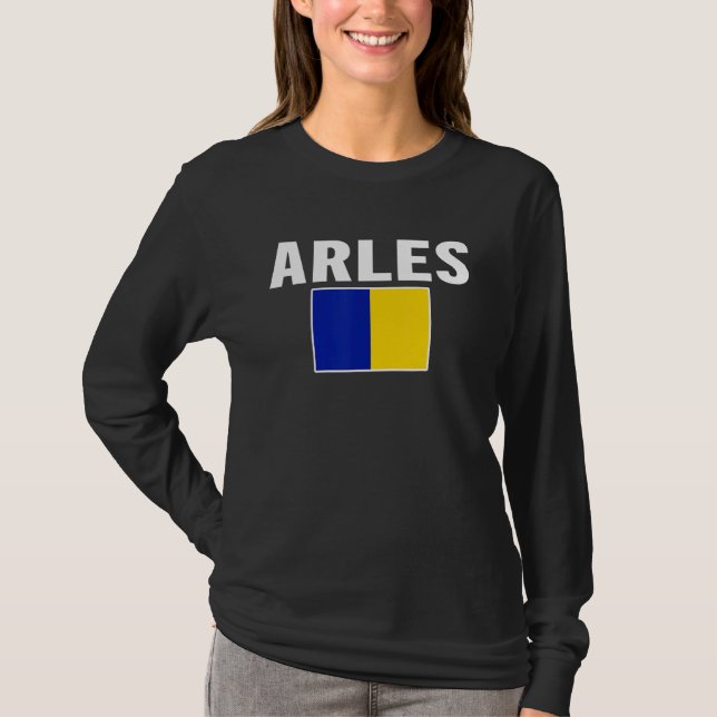 Camiseta Arles Flag National France pride (Anverso)