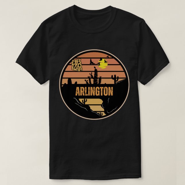 Camiseta Arlington, Arizona (Diseño del anverso)