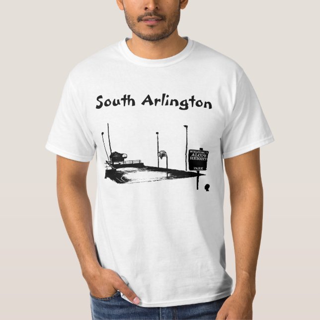 Camiseta Arlington del sur Alcova (Anverso)