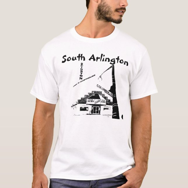 Camiseta Arlington del sur (Columbia Pike) (Anverso)