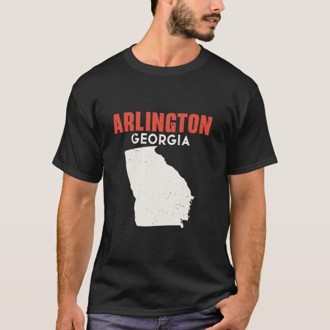 Camiseta Arlington Georgia Estados Unidos Estados Unidos Vi (Anverso)
