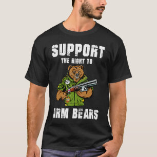 Camiseta Arm Bears Segunda Enmienda Gun Apoyo A La Derecha