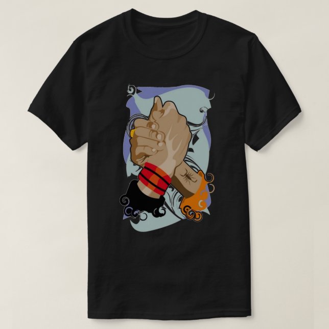 Camiseta Arm Wrestle T-Shirt (Diseño del anverso)