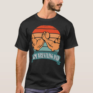 Camiseta Arm Wrestling Dad retro vintage