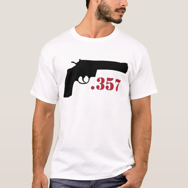 CAMISETA ** ARMA .357 ** (Anverso)