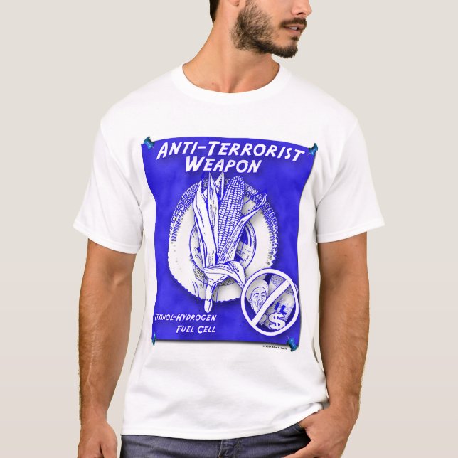 Camiseta Arma antiterrorista (Anverso)