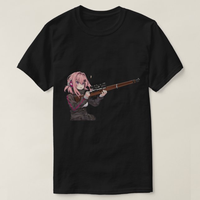 Camiseta arma de anime (Diseño del anverso)