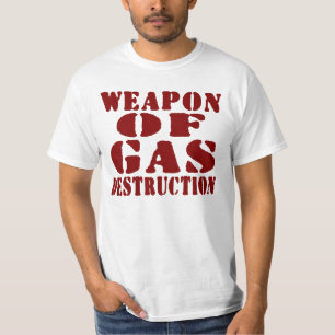 Camiseta Arma De Destrucción De Gas