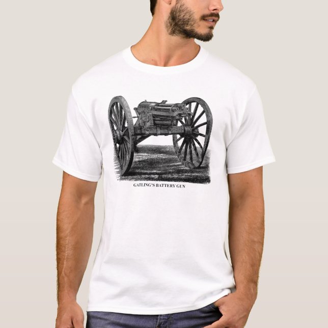 Camiseta Arma de Gatling (Anverso)