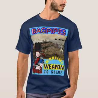 Camiseta Arma de guerra de los Bagpipers