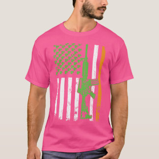 Camiseta Arma De La Bandera Norteamericana Irlandesa Gun St