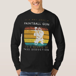 Camiseta Arma de pistola de pintura de seducción masiva Tee
