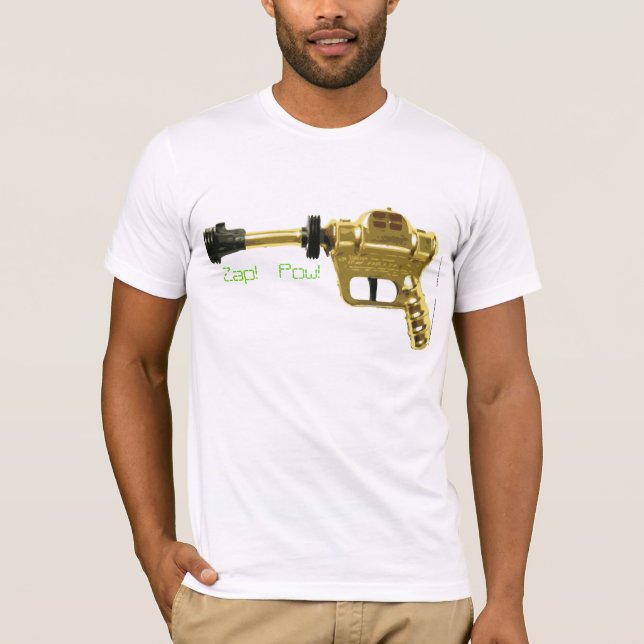 Camiseta Arma de rayo de Spaceage (Anverso)