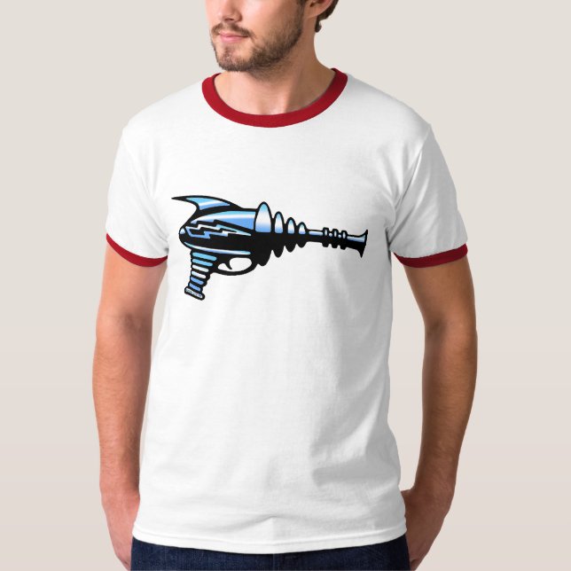 Camiseta Arma de rayo retro, para las fans de la ciencia (Anverso)