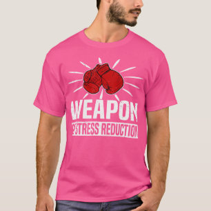 Camiseta Arma De Reducción De Estrés Boxeo Sparring Kick Bo
