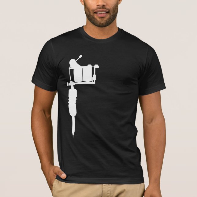 Camiseta arma de tatuaje (Anverso)