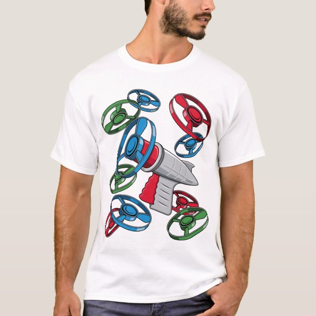Camiseta Arma del lanzador (Anverso)