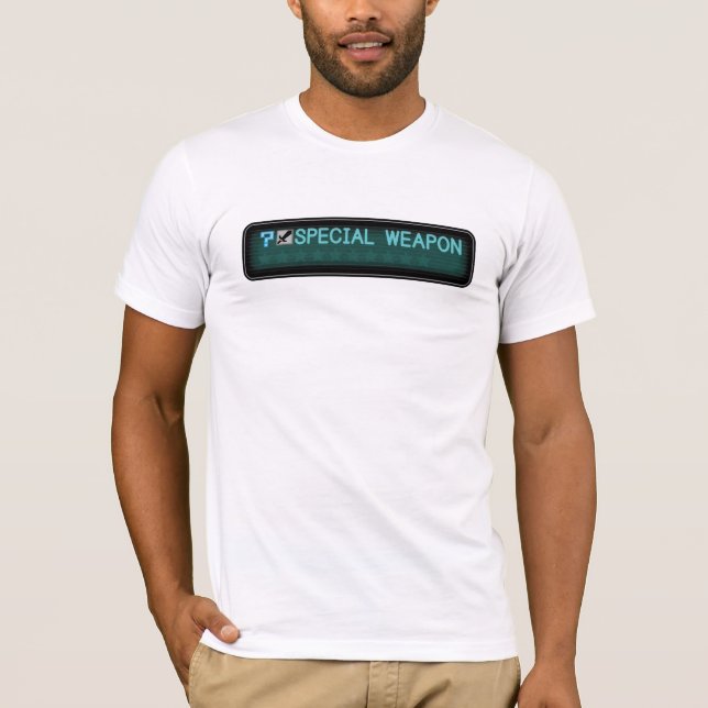 Camiseta Arma del Special de PSO (Anverso)