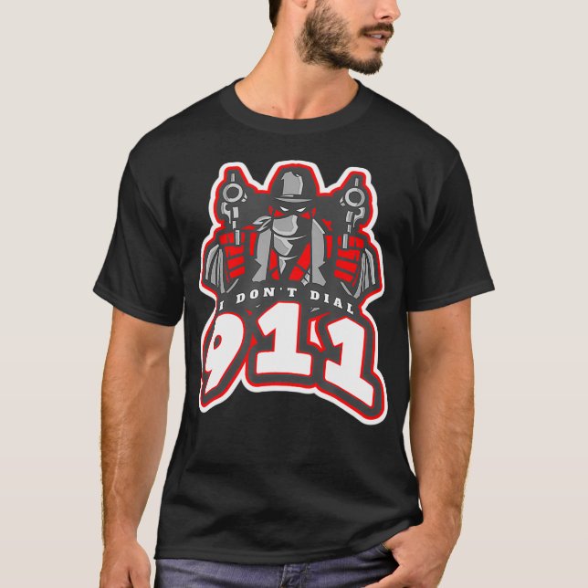Camiseta Arma Libertad Homeowner T Shirt No Marco El 911 (Anverso)