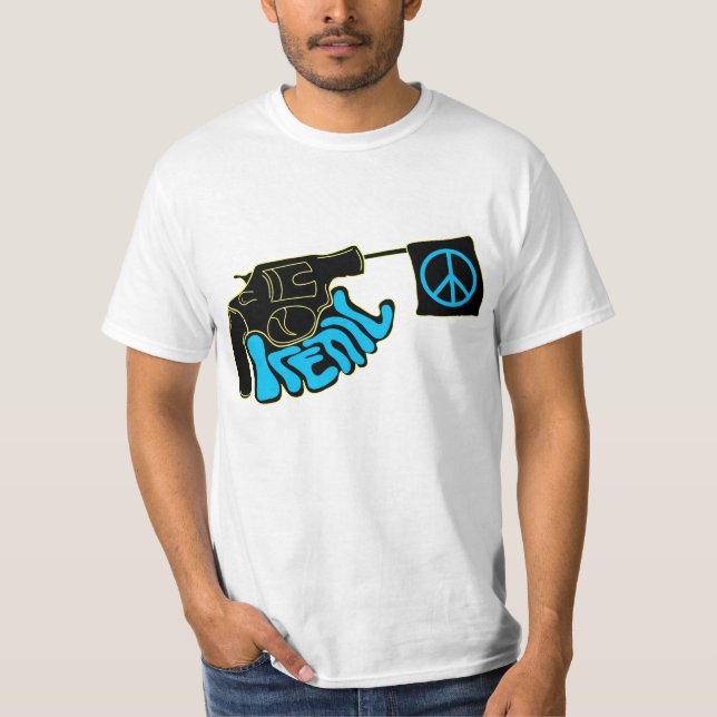 Camiseta Arma pacífico de la paz (Anverso)