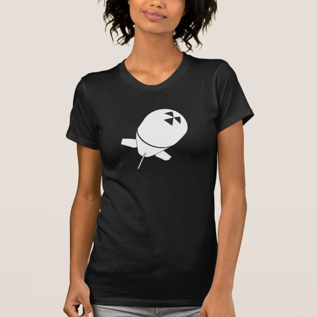 Camiseta arma radiactiva de la guerra de la bomba nuclear (Anverso)