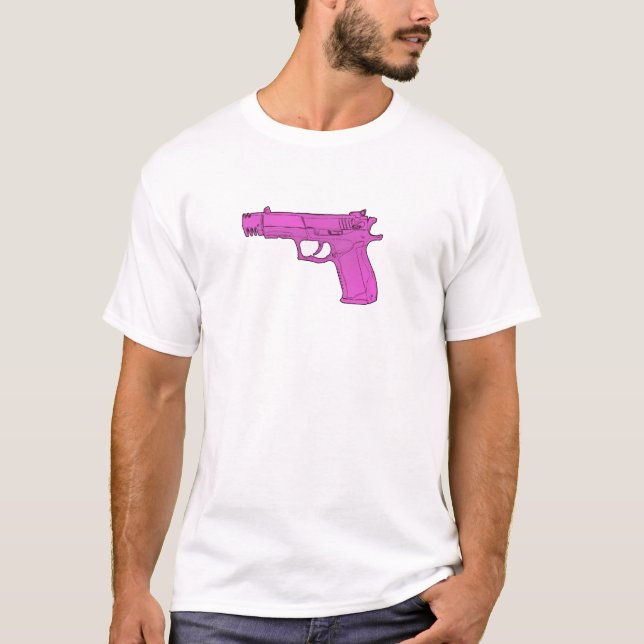 Camiseta Arma rosado (Anverso)