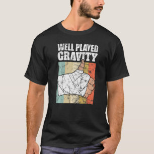 Camiseta Arma rota Bien Jugada Gravedad