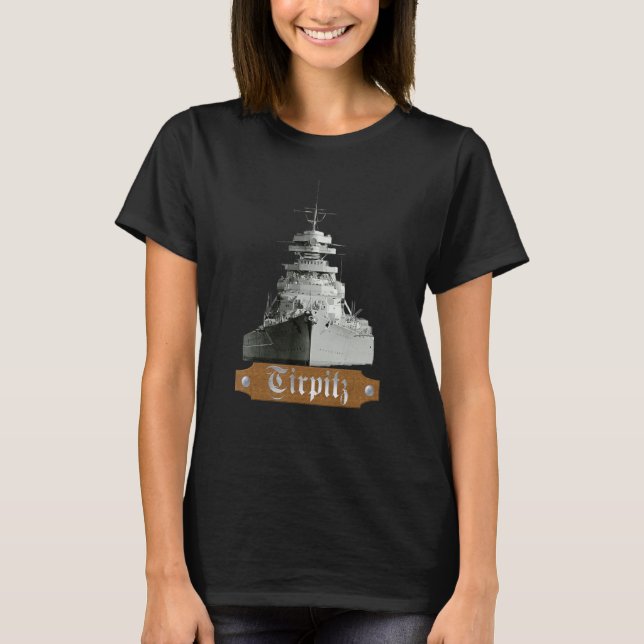 Camiseta Armada alemana Tirpitz (Anverso)