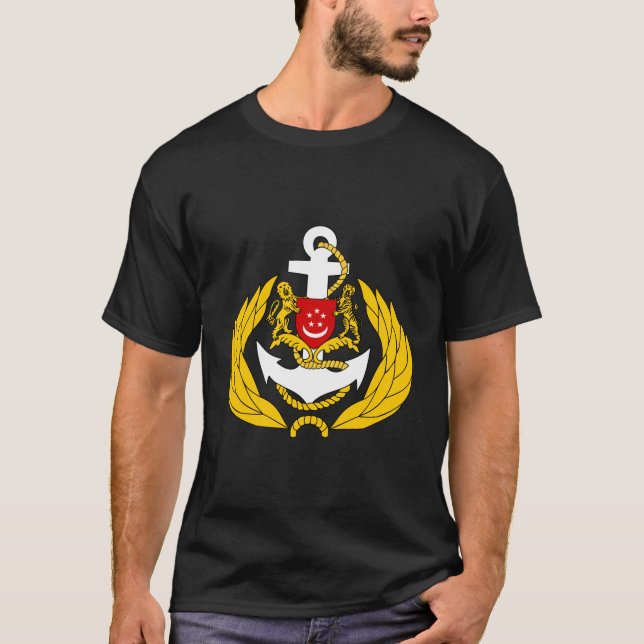 Camiseta Armada de la República de Singapur (Anverso)