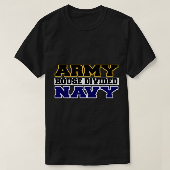 Camiseta Armada dividida (Diseño del anverso)
