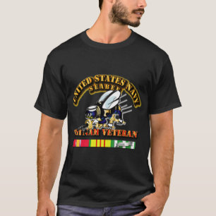 Camiseta Armada - Mar - Veterano de Vietnam