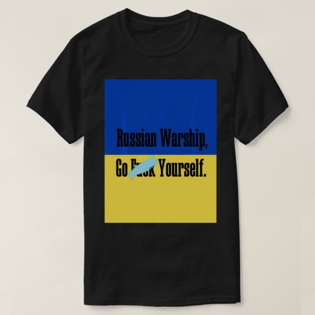 Camiseta Armada rusa (Diseño del anverso)