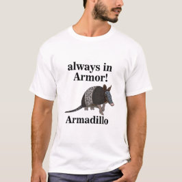 Camiseta Armadillo Animal Funny 