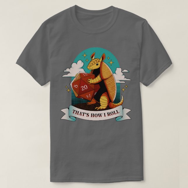 Camiseta Armadillo así es como camino de Tobe Fonseca (Diseño del anverso)