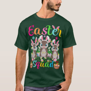 Camiseta Armadillo Bunny Ear Escuadrón de Pascua Armadillo 