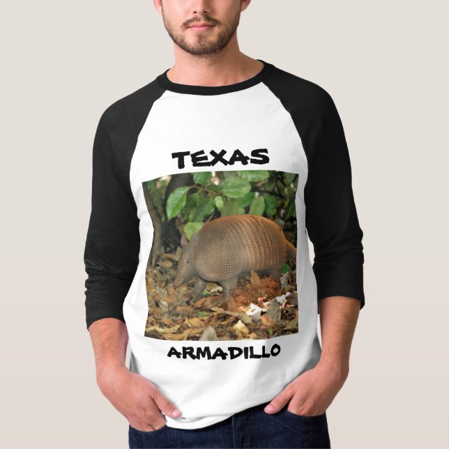 Camiseta Armadillo de Tejas (Anverso)
