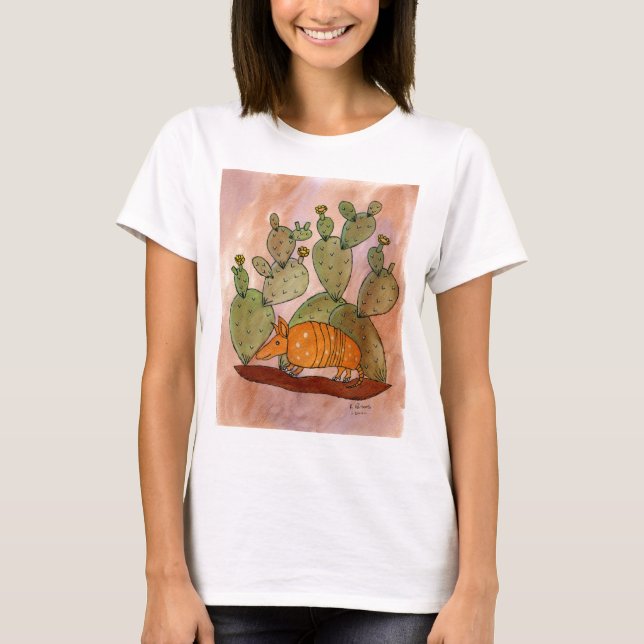 Camiseta Armadillo de Tejas (Anverso)