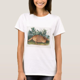 Camiseta Armadillo dorado beige de nueve bandas
