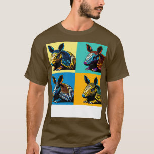 Camiseta Armadillo en resumen Odisea de color de arte