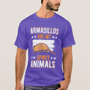 Camiseta Armadillo Espíritu Animal divertido
