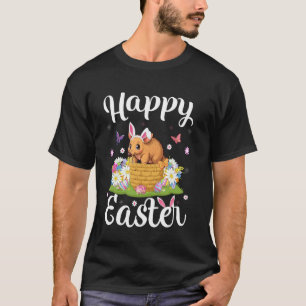 Camiseta Armadillo Feliz Pascua Caza de Huevos Oreja de Con