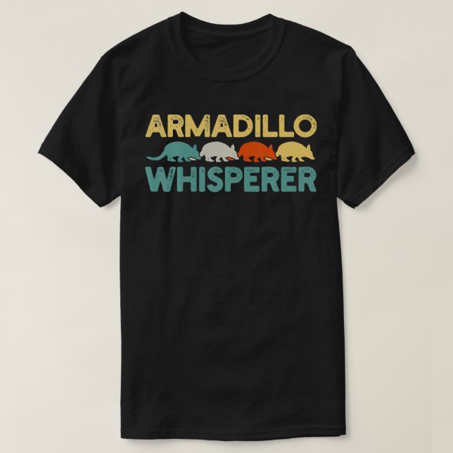 Camiseta Armadillo Funny Retro Gift  (Diseño del anverso)