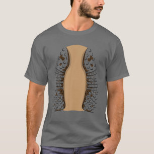 Camiseta Armadillo Halloween Traje de vestuario Funny Cuerp