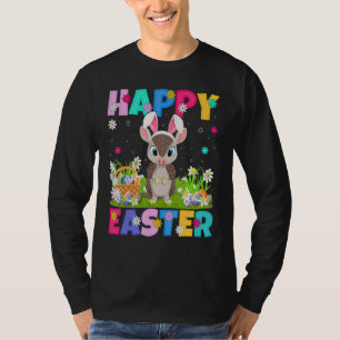 Camiseta Armadillo Happy Easter Bunny Armadillo Easter Su