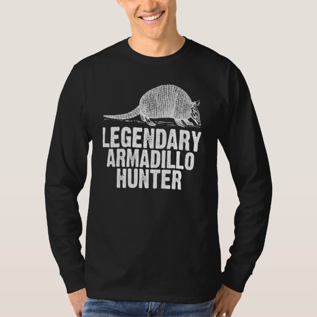 Camiseta Armadillo Hombres Mujeres Armadillo Cuelo Animal _ (Anverso)