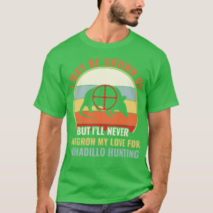Camiseta Armadillo Hunter nunca supera mi amor por Armadil